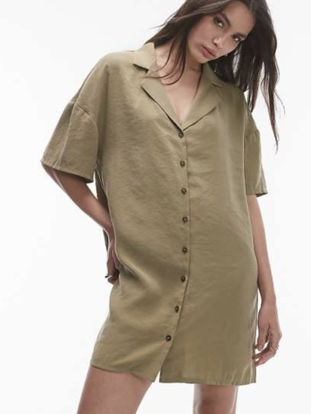 *2/30* Top Shop Button Down Mini Dress